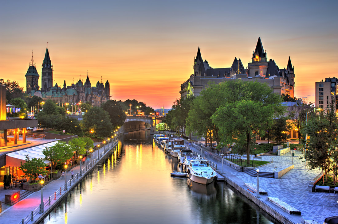 Kênh đào Rideau tại thành phố Ottawa