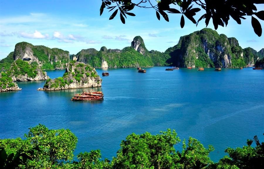 Vịnh Hạ Long là một điểm đến vô cùng nổi tiếng của Việt Nam